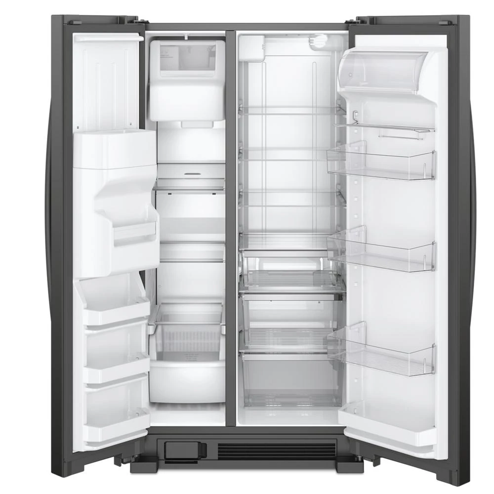 36-inch Wide Side-by-Side Refrigerator - 25 cu. ft. view 2