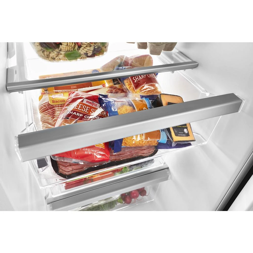 36-inch Wide Side-by-Side Refrigerator - 25 cu. ft. view 11