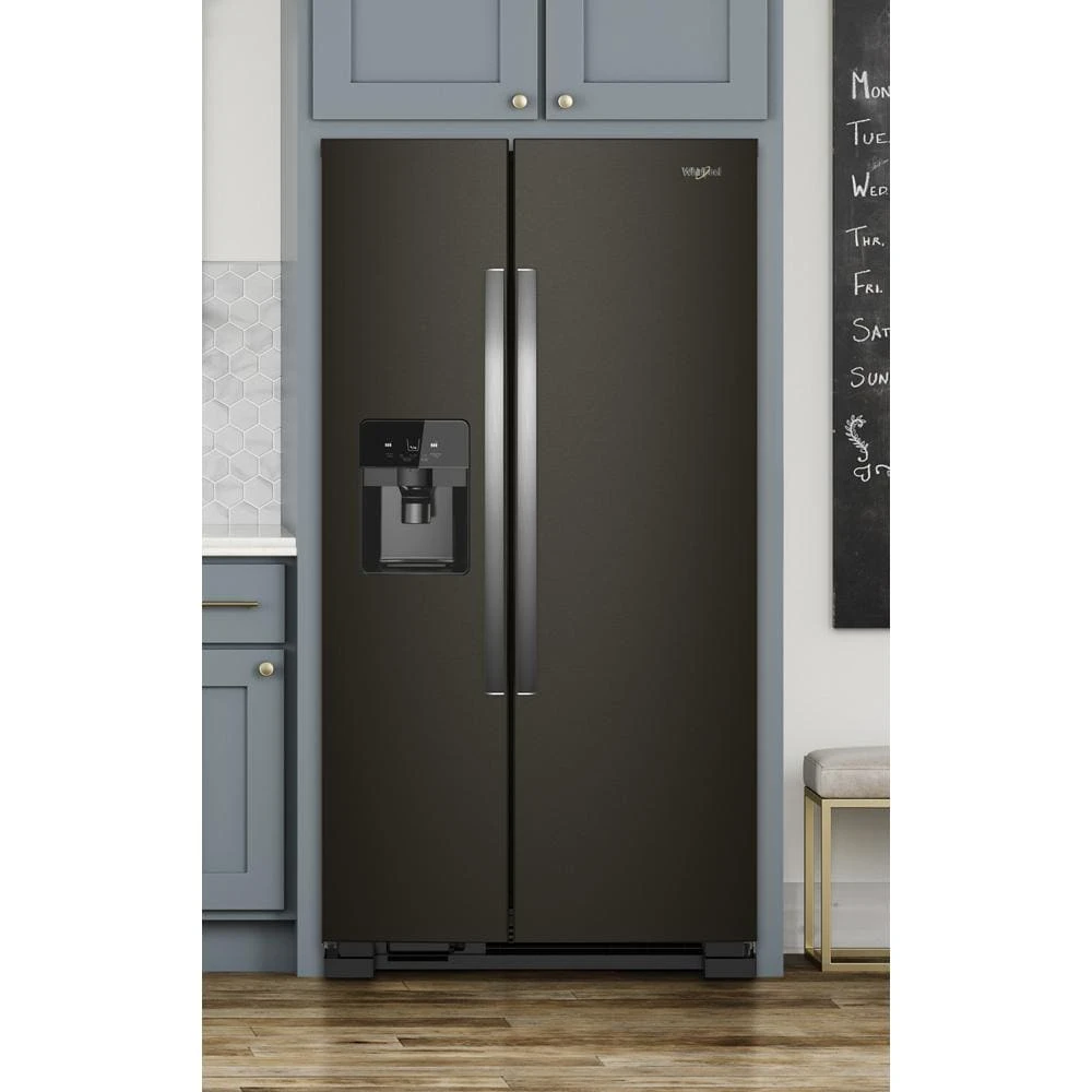 36-inch Wide Side-by-Side Refrigerator - 25 cu. ft. view 10