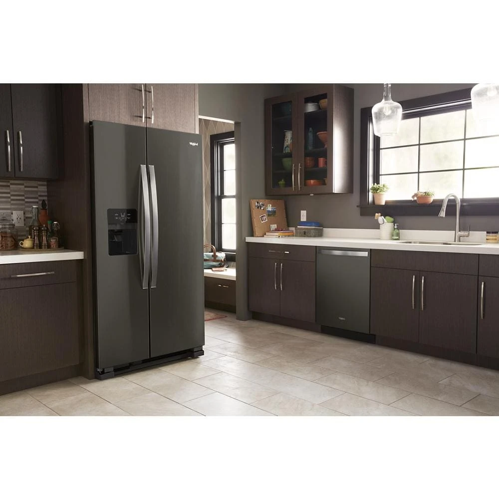 36-inch Wide Side-by-Side Refrigerator - 25 cu. ft. view 21