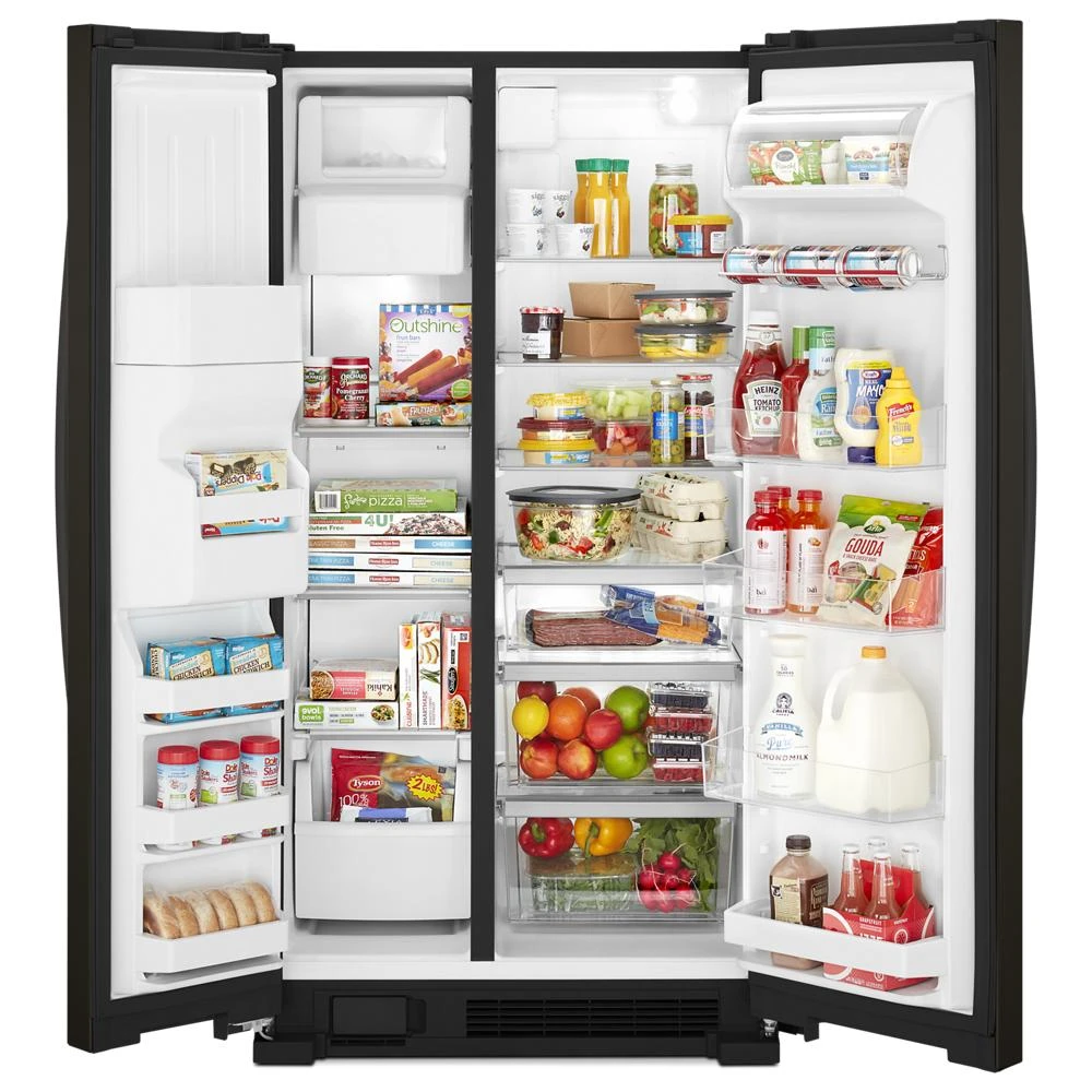 36-inch Wide Side-by-Side Refrigerator - 25 cu. ft. view 25