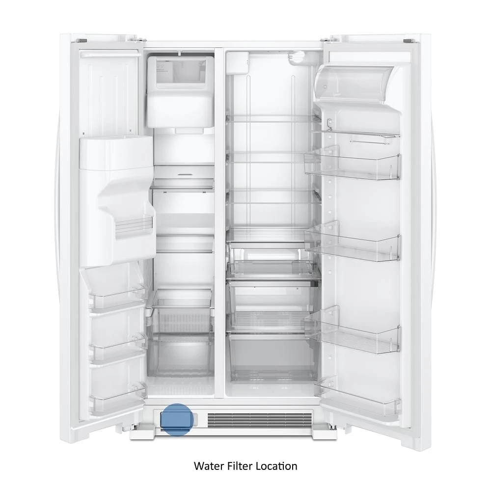 36-inch Wide Side-by-Side Refrigerator - 25 cu. ft. view 3