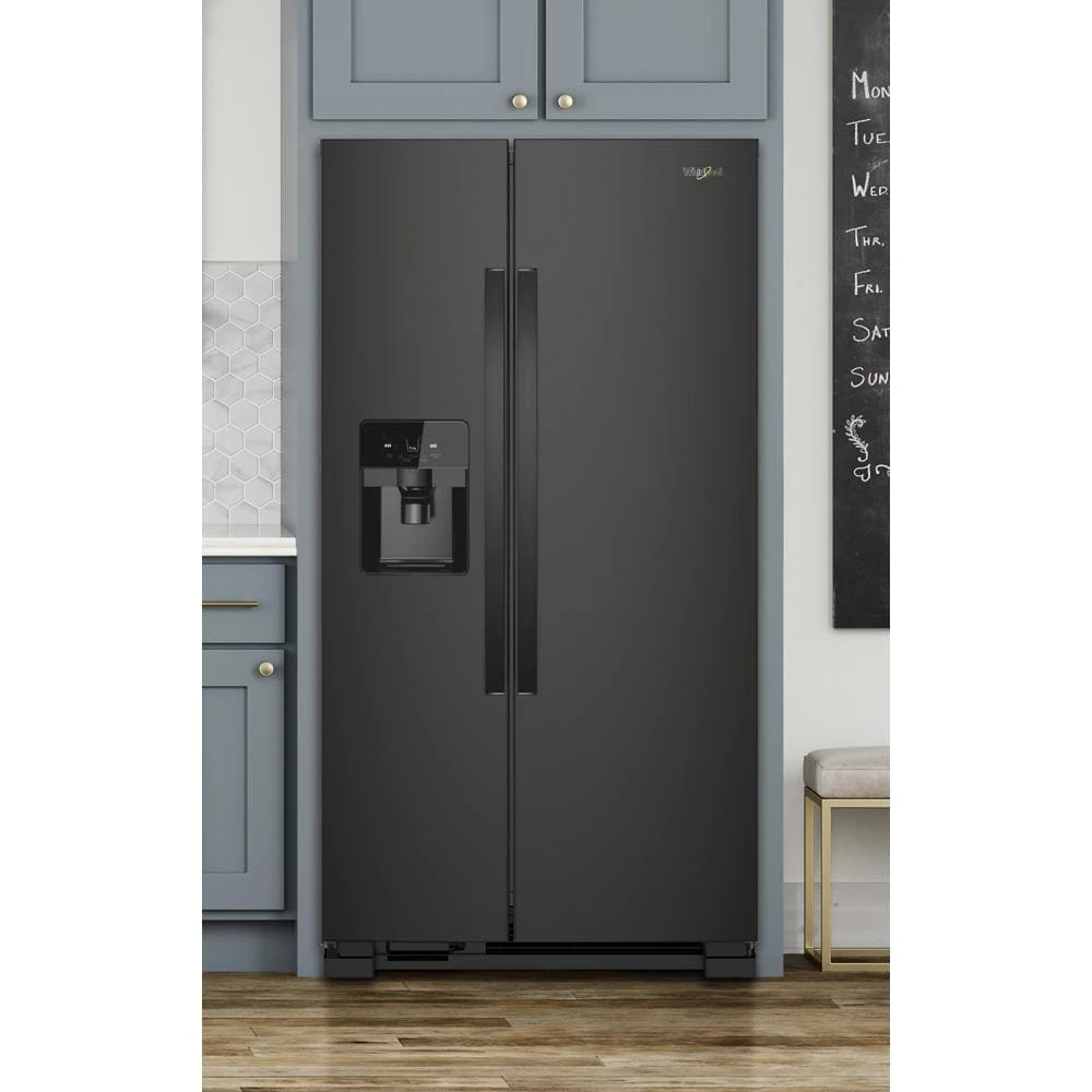 33-inch Wide Side-by-Side Refrigerator - 21 cu. ft. view 14