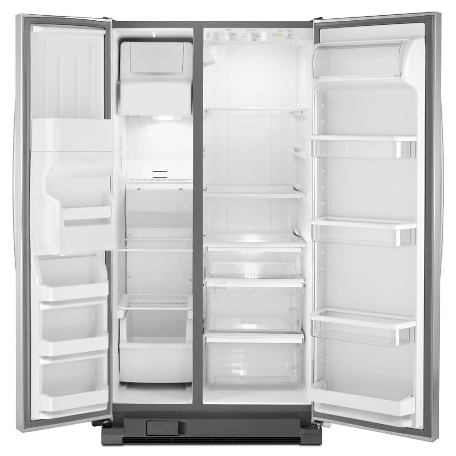 36-inch Wide Side-by-Side Refrigerator with Water Dispenser - 25 cu. ft. WRS335FDDM, product image 3 of 3