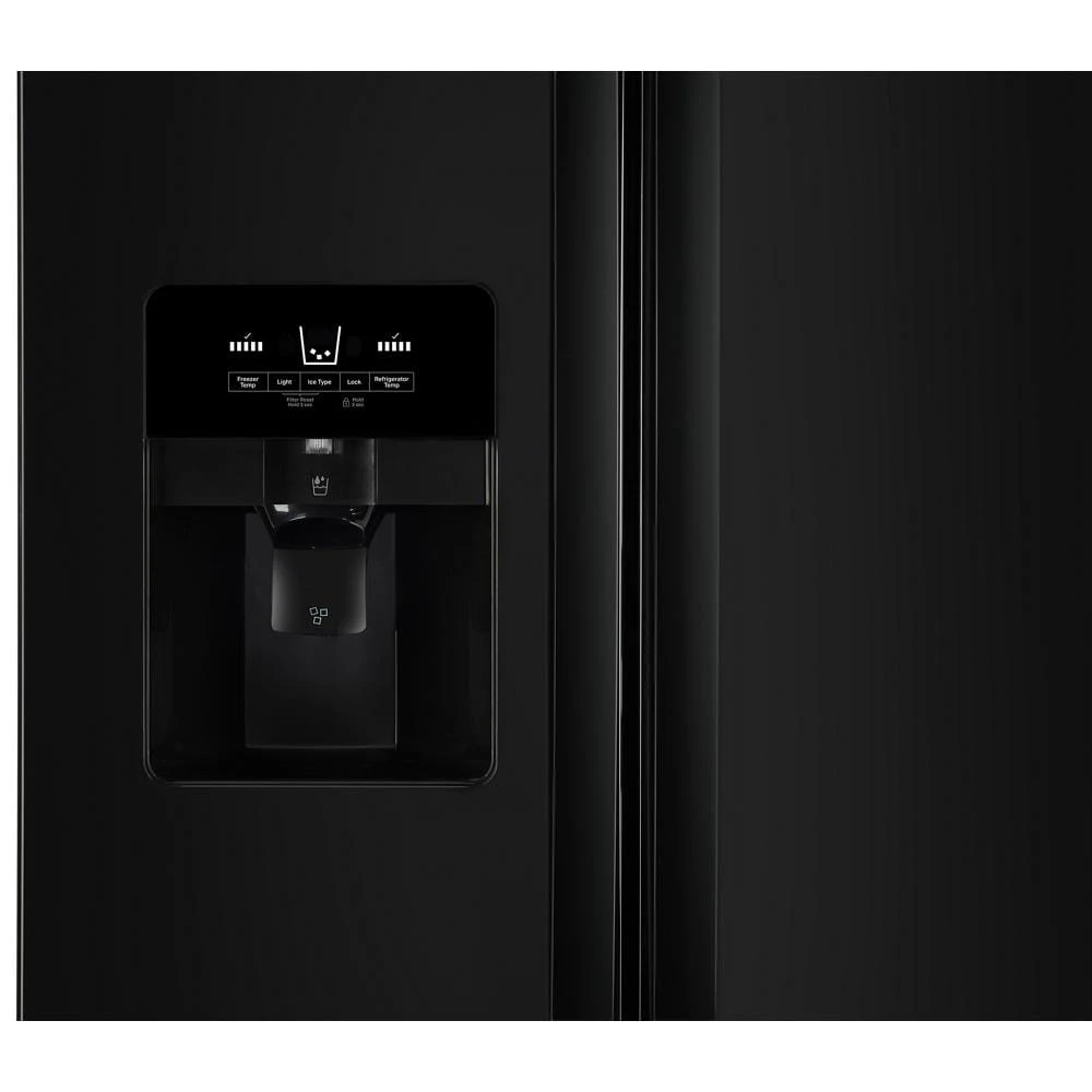 36-inch Wide Side-by-Side Refrigerator - 25 cu. ft. view 8