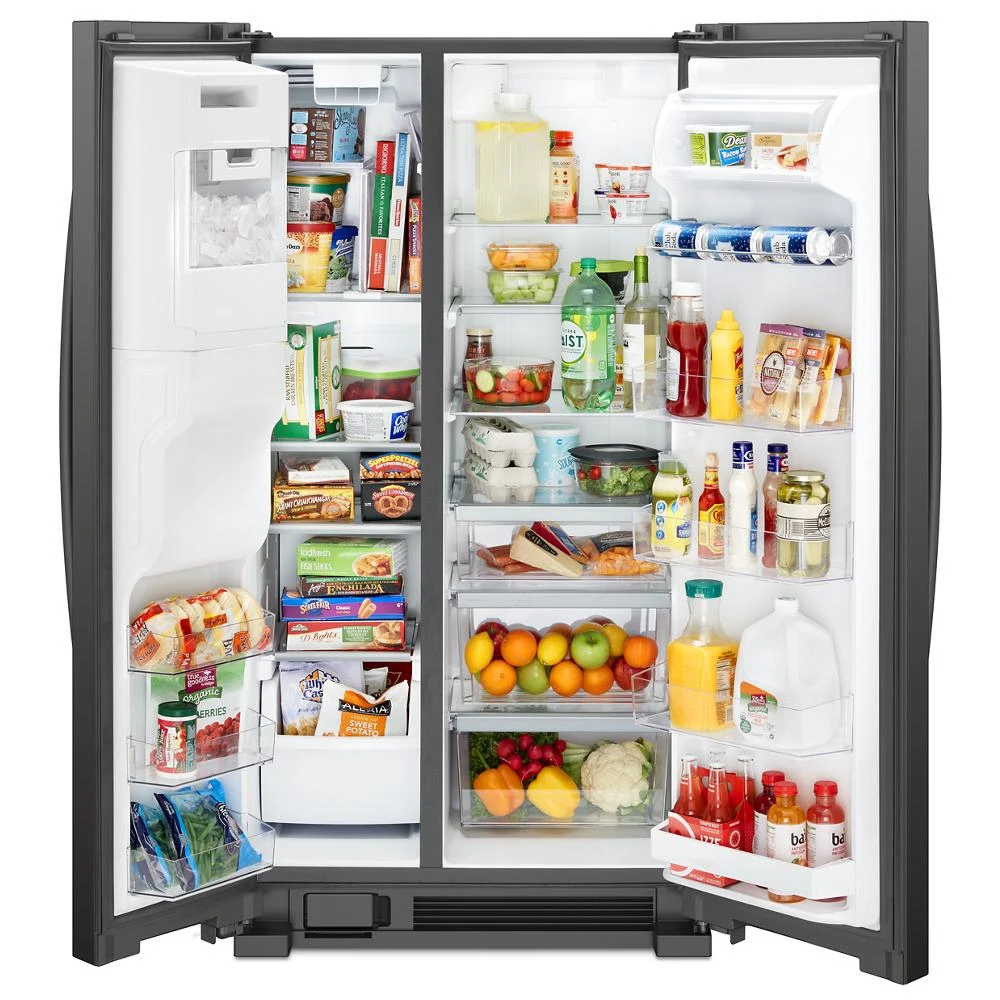 36-inch Wide Side-by-Side Refrigerator - 25 cu. ft. view 15