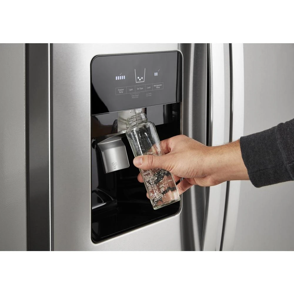 36-inch Wide Side-by-Side Refrigerator - 25 cu. ft. view 18