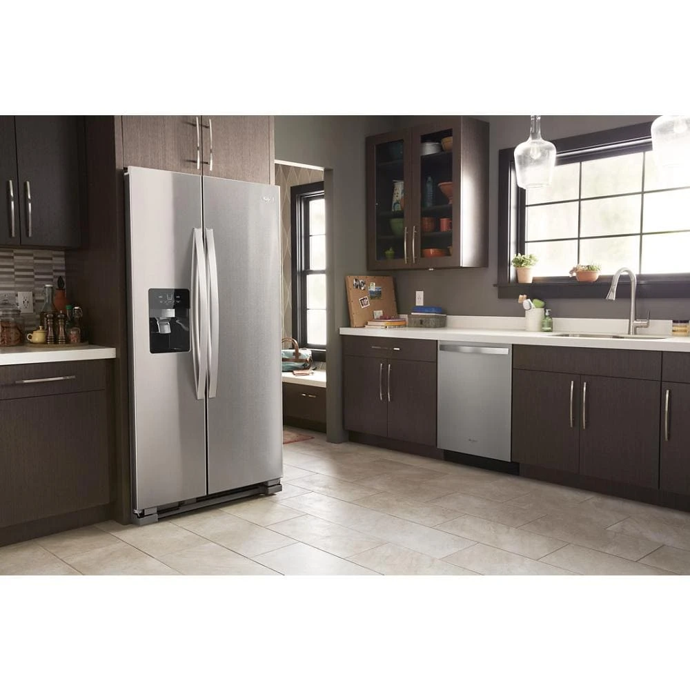 36-inch Wide Side-by-Side Refrigerator - 25 cu. ft. view 26