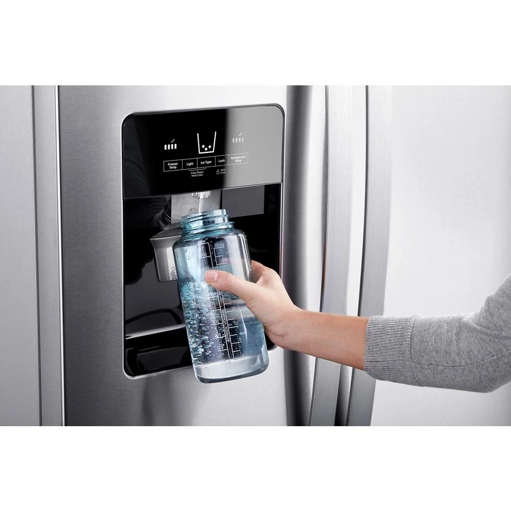 36-inch Wide Side-by-Side Refrigerator - 25 cu. ft. view 17