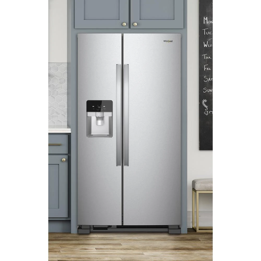 36-inch Wide Side-by-Side Refrigerator - 25 cu. ft. view 9