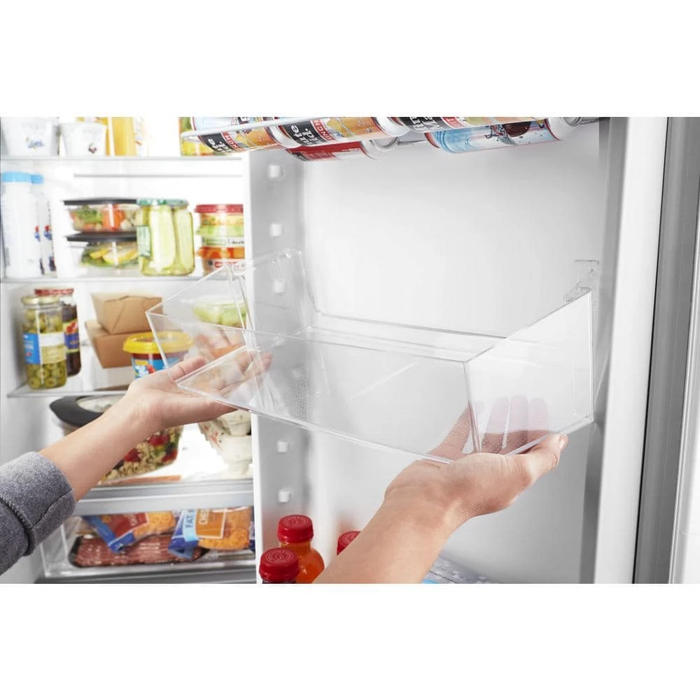 36-inch Wide Side-by-Side Refrigerator - 25 cu. ft. view 8