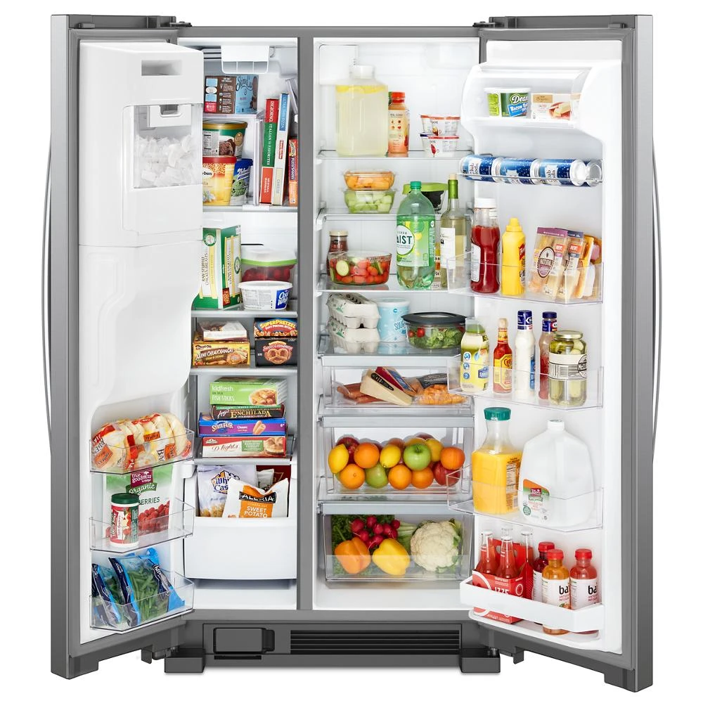 36-inch Wide Side-by-Side Refrigerator - 25 cu. ft. view 7
