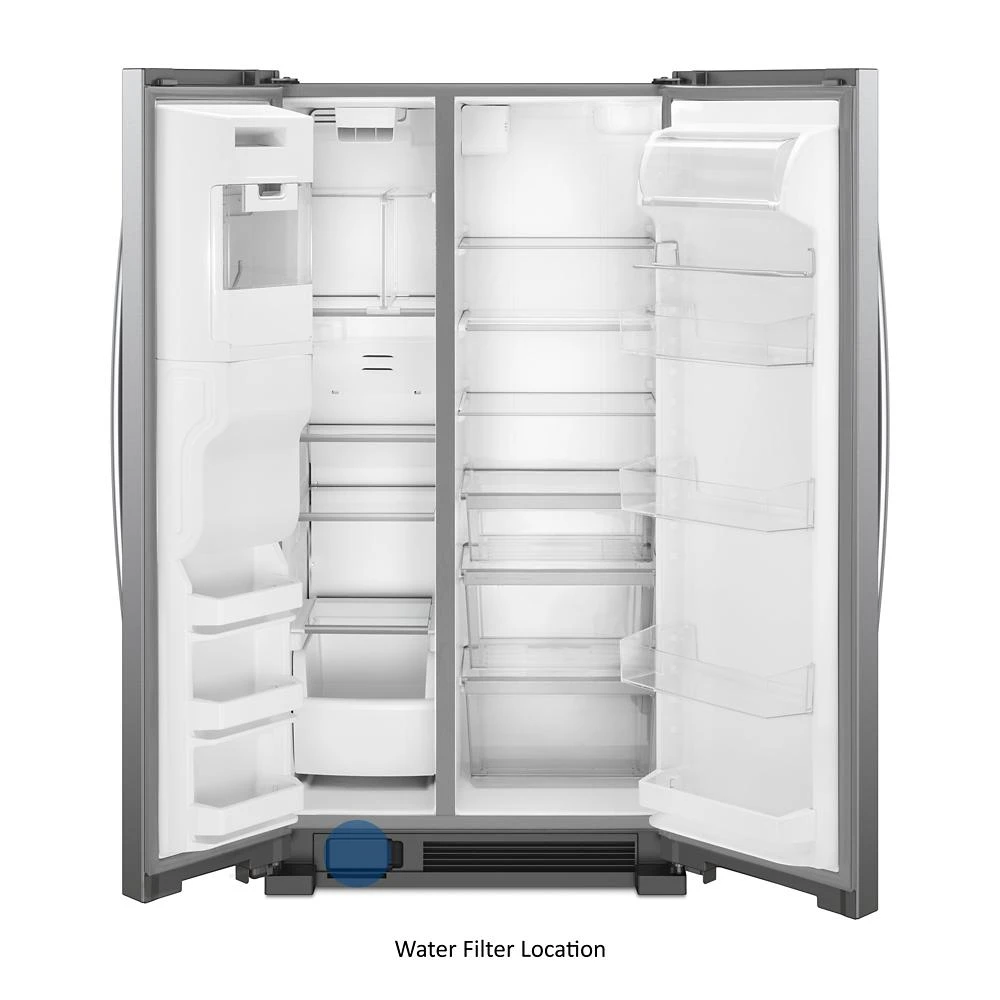 36-inch Wide Side-by-Side Refrigerator - 25 cu. ft. view 6