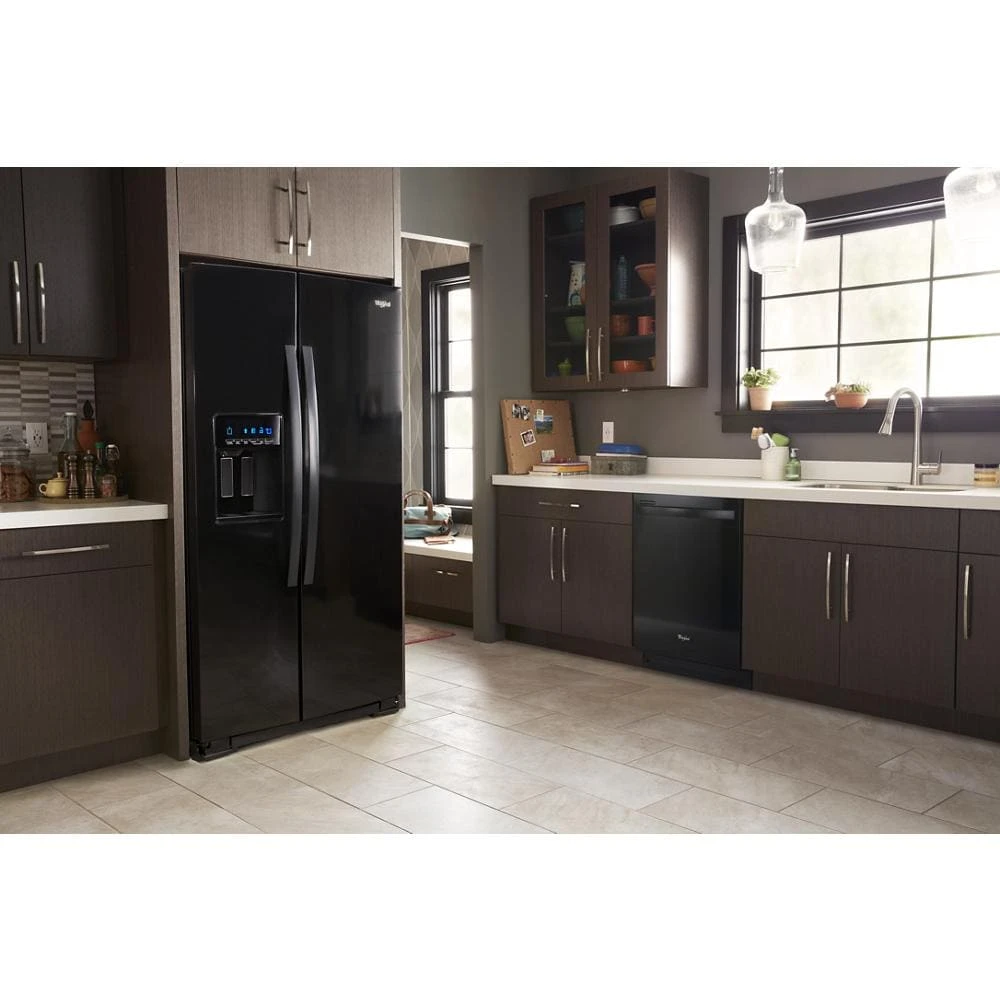 36-inch Wide Counter Depth Side-by-Side Refrigerator - 21 cu. ft. WRS571CIHB