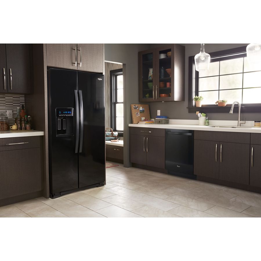 36-inch Wide Counter Depth Side-by-Side Refrigerator - 21 cu. ft. WRS571CIHB