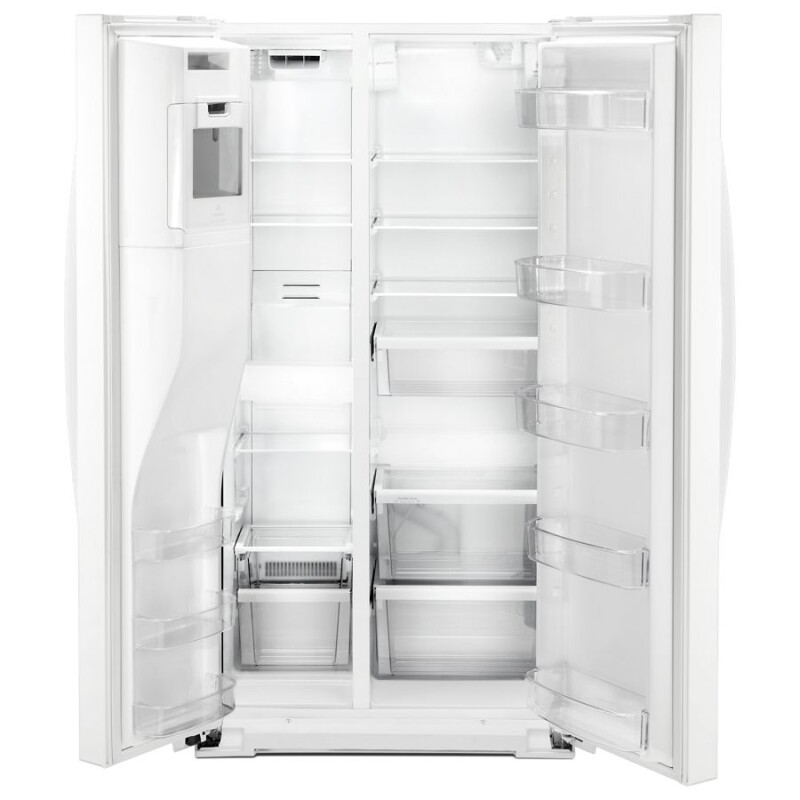 36-inch Wide Counter Depth Side-by-Side Refrigerator - 21 cu. ft. WRS571CIHW