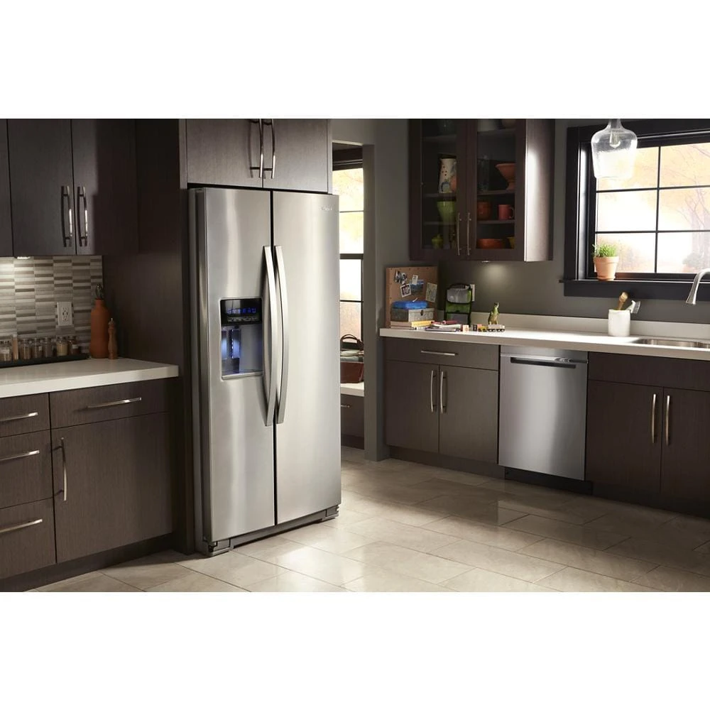 36-inch Wide Counter Depth Side-by-Side Refrigerator - 21 cu. ft. WRS571CIHZ