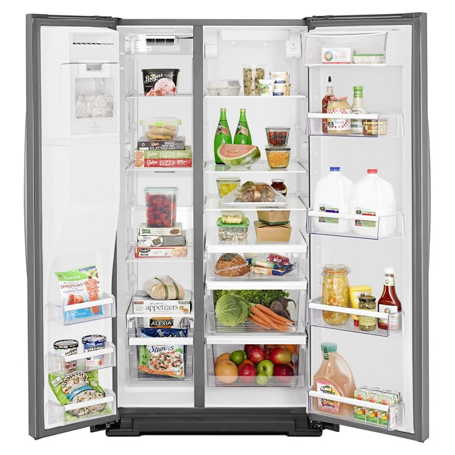 36-inch Wide Side-by-Side Refrigerator with Temperature Control - 26 cu. ft. WRS586FIEM