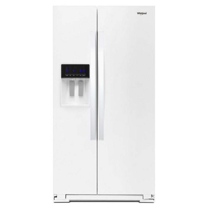 Whirlpool 36-inch Wide Side-by-Side Refrigerator - 28 cu. ft. White WRS588FIHW Picture 1