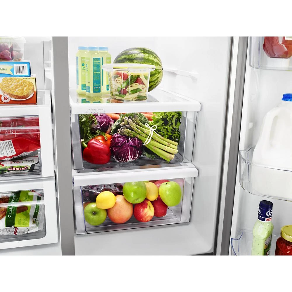 36-inch Wide Side-by-Side Refrigerator - 28 cu. ft. WRS588FIHZ