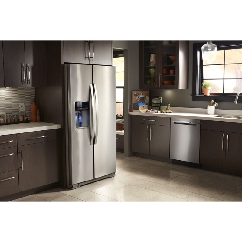36-inch Wide Side-by-Side Refrigerator - 28 cu. ft. WRS588FIHZ