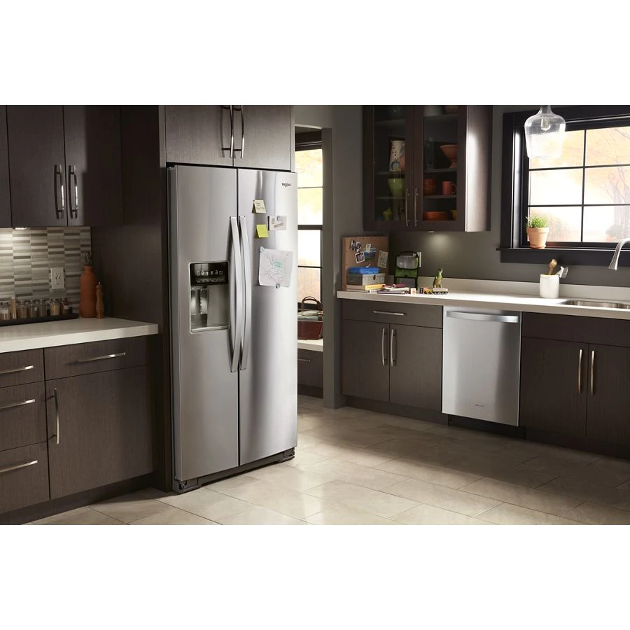 36-inch Wide Side-by-Side Counter Depth Refrigerator - 20 cu. ft. WRS970CIHZ, product image 4 of 6