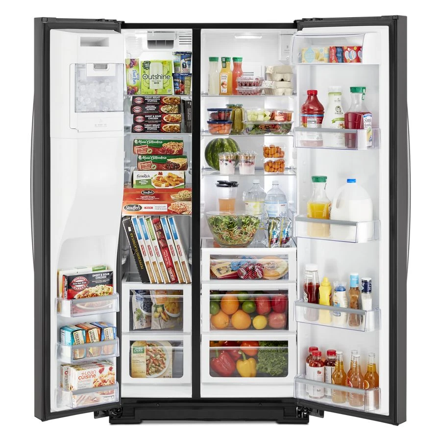 36-inch Wide Side-by-Side Counter Depth Refrigerator - 23 cu. ft. WRS973CIHV