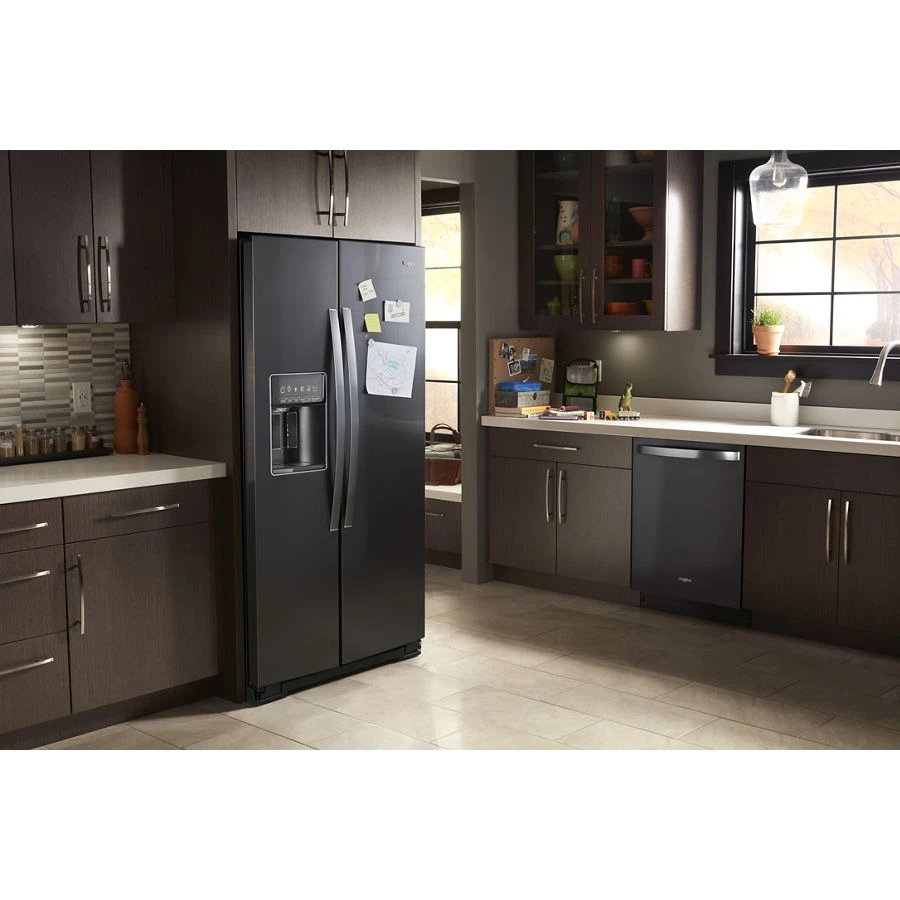 36-inch Wide Side-by-Side Counter Depth Refrigerator - 23 cu. ft. WRS973CIHV
