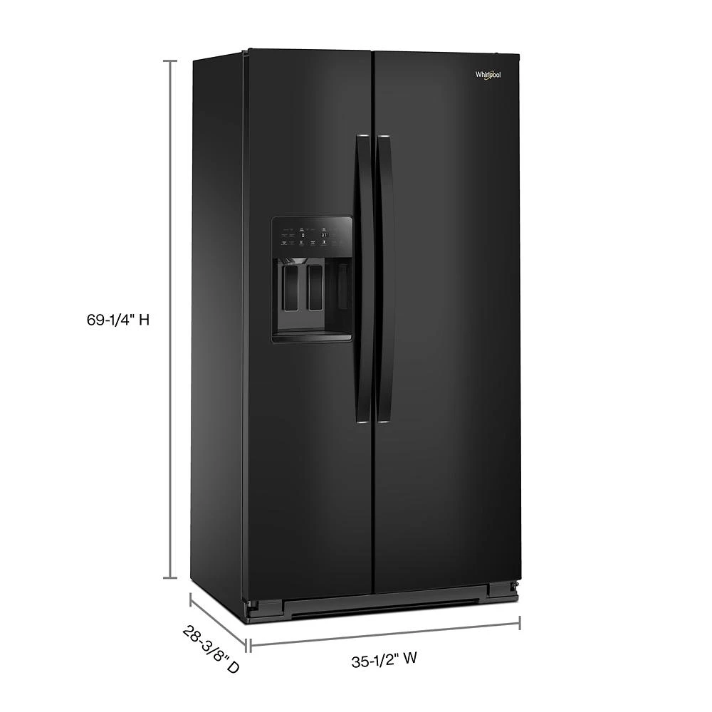 36-inch Counter Depth Side-by-Side Refrigerator with TruCool™ System view 8