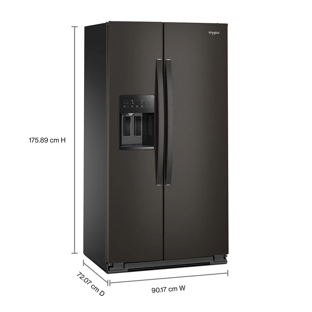 36-inch Counter Depth Side-by-Side Refrigerator with TruCool™ System view 22