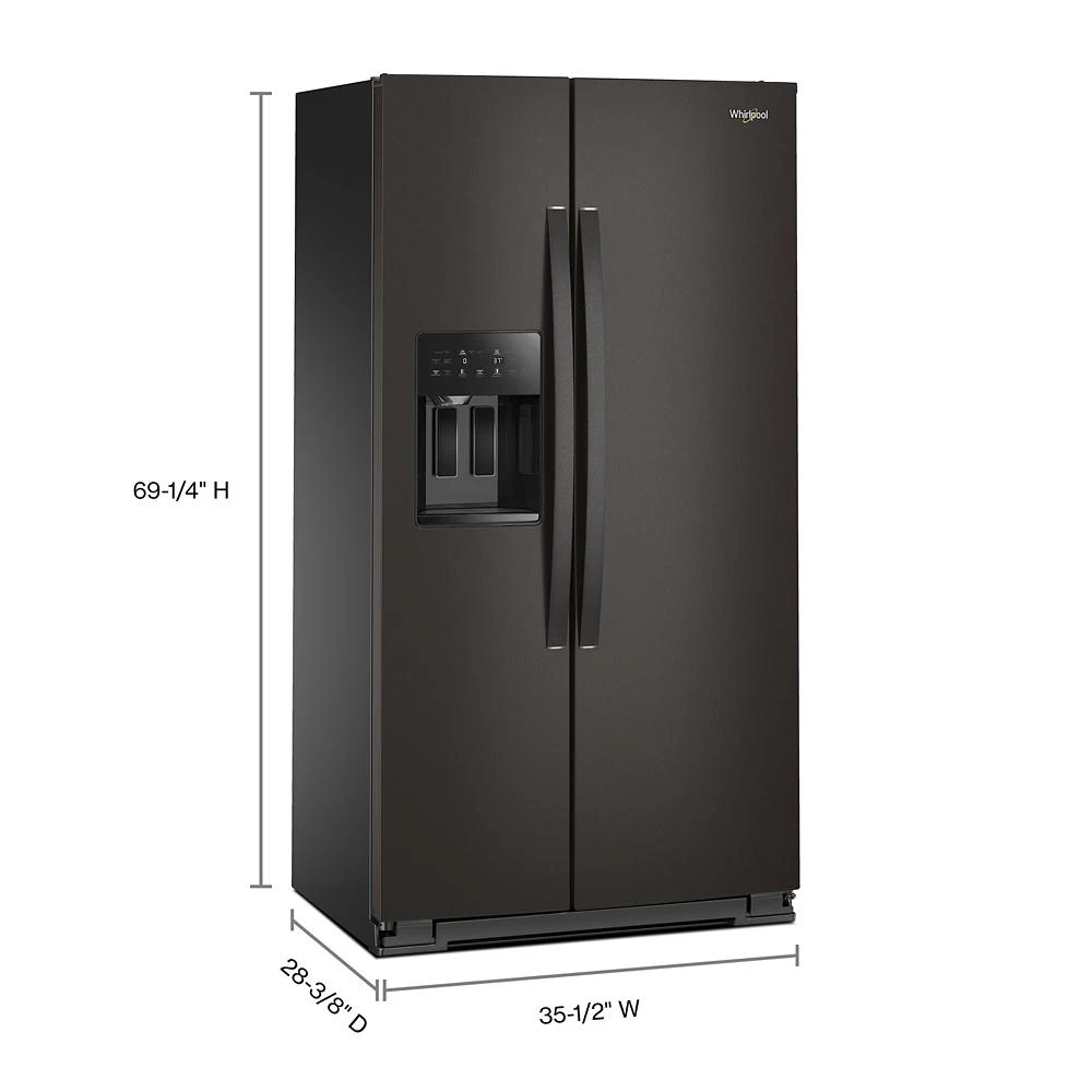 36-inch Counter Depth Side-by-Side Refrigerator with TruCool™ System view 10