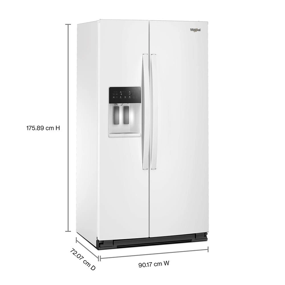 36-inch Counter Depth Side-by-Side Refrigerator with TruCool™ System view 17