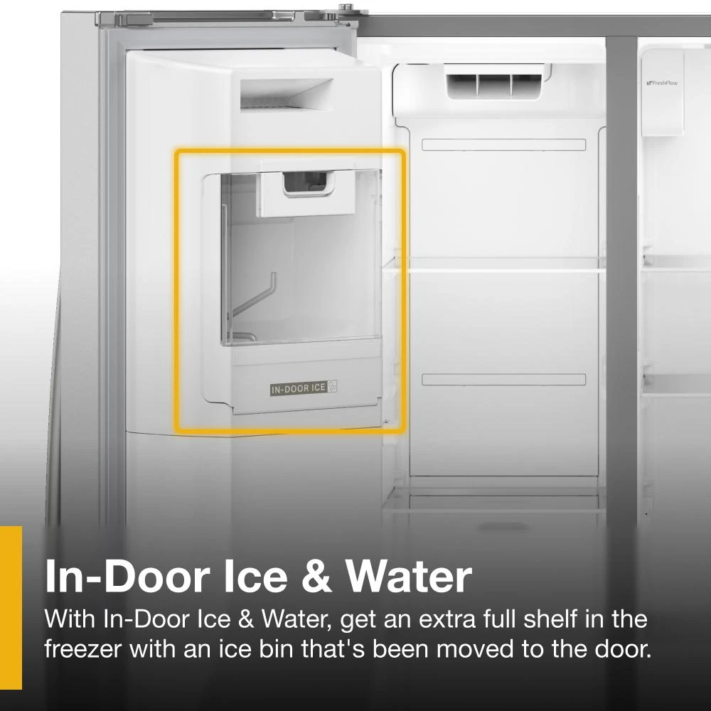 36-inch Counter Depth Side-by-Side Refrigerator with TruCool™ System view 3