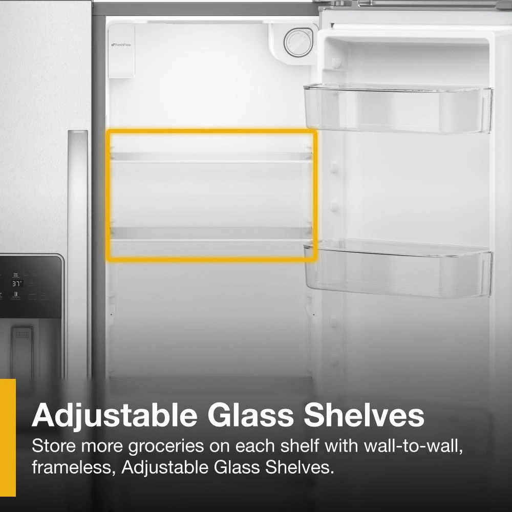 36-inch Counter Depth Side-by-Side Refrigerator with TruCool™ System view 8