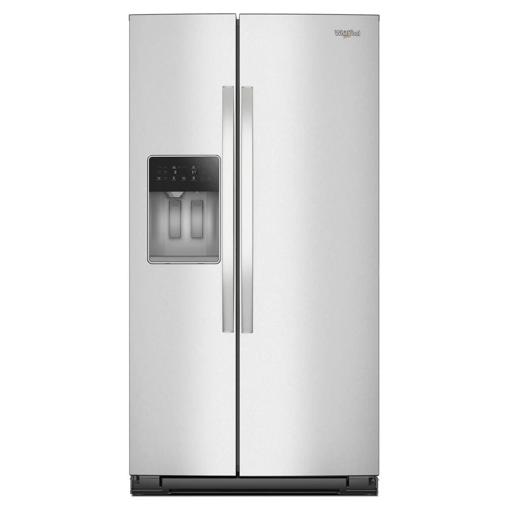 36-inch Counter Depth Side-by-Side Refrigerator with Prep & Store Bins WRSC6536RZ