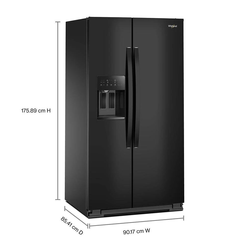 36-inch Standard Depth Side-by-Side Refrigerator with TruCool™ System view 9