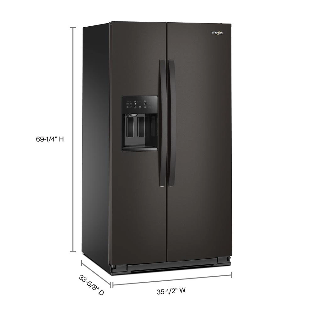 36-inch Standard Depth Side-by-Side Refrigerator with TruCool™ System view 6