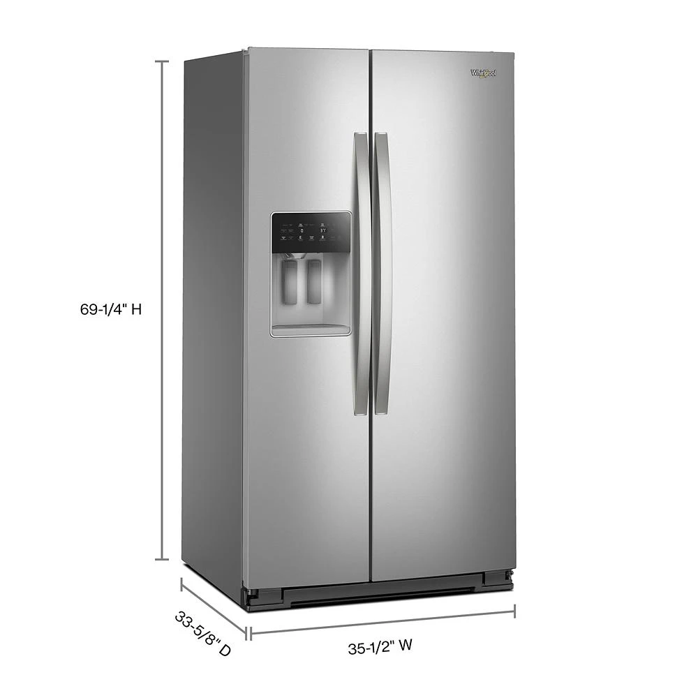 36-inch Standard Depth Side-by-Side Refrigerator with TruCool™ System view 5