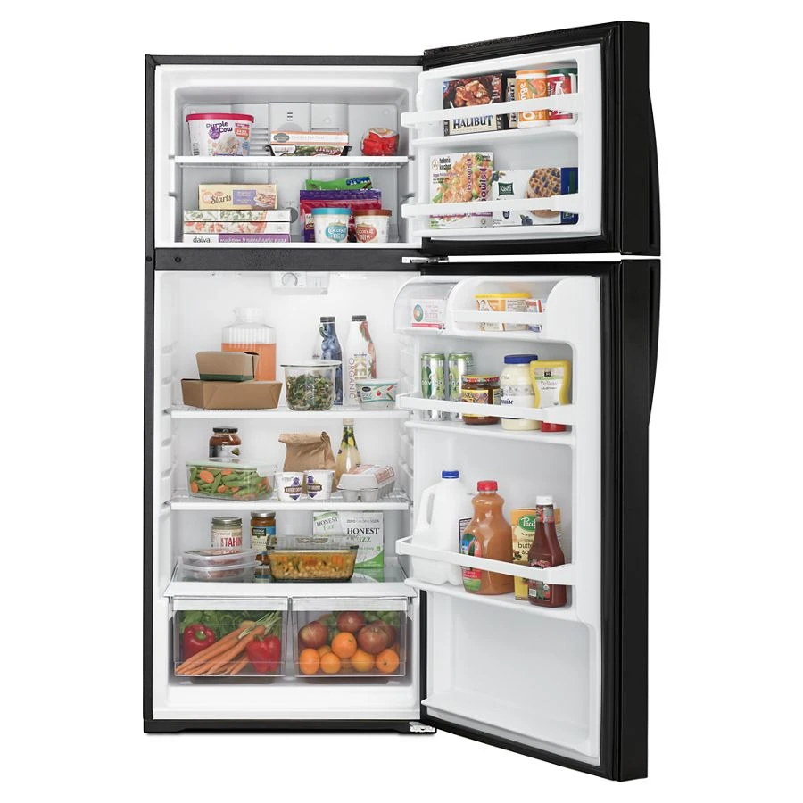 28-inch Wide Top Freezer Refrigerator - 16 cu. ft. WRT106TFDB, product image 2 of 5