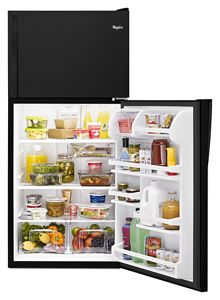 30-Inch Wide Top Freezer Refrigerator - 18 cu. ft. WRT108FZDB, product image 5 of 8