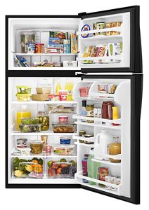 30-Inch Wide Top Freezer Refrigerator - 18 cu. ft. WRT108FZDB, product image 8 of 8