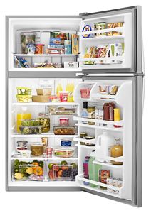30-Inch Wide Top Freezer Refrigerator - 18 cu. ft. WRT108FZDM, product image 8 of 8
