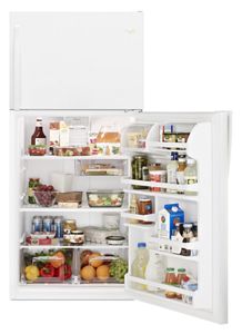 30-Inch Wide Top Freezer Refrigerator - 18 cu. ft. WRT108FZDW, product image 6 of 8