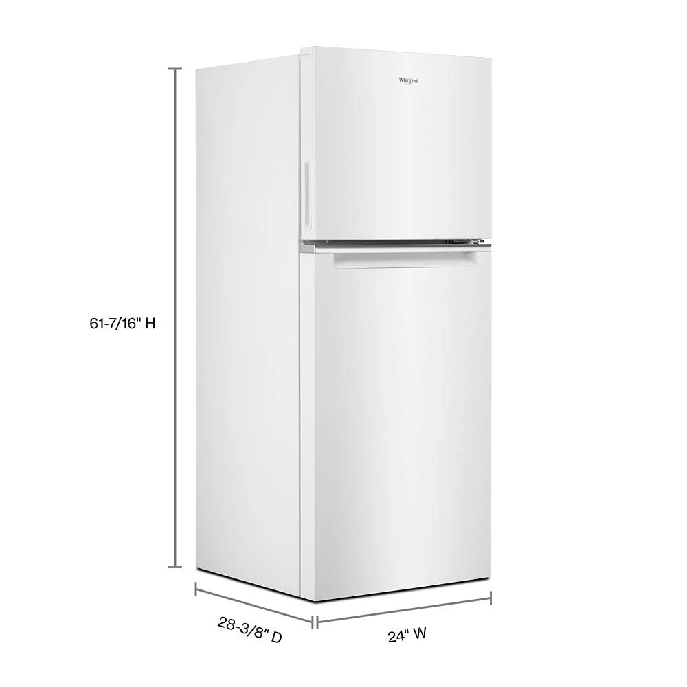 24-inch Wide Small Space Top-Freezer Refrigerator - 11.6 cu. ft. view 9