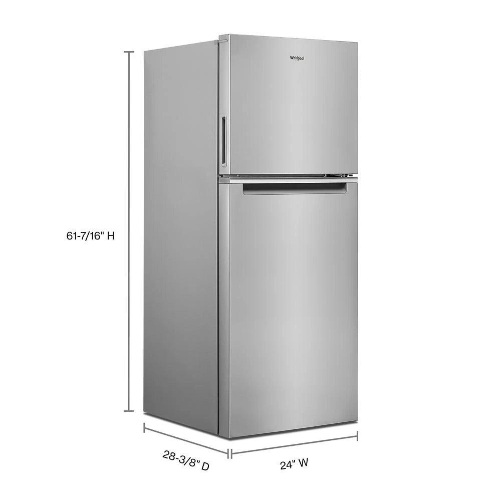 24-inch Wide Small Space Top-Freezer Refrigerator - 11.6 cu. ft. view 3