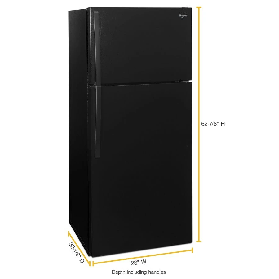 28-inch Wide Top Freezer Refrigerator - 14 cu. ft. WRT134TFDB