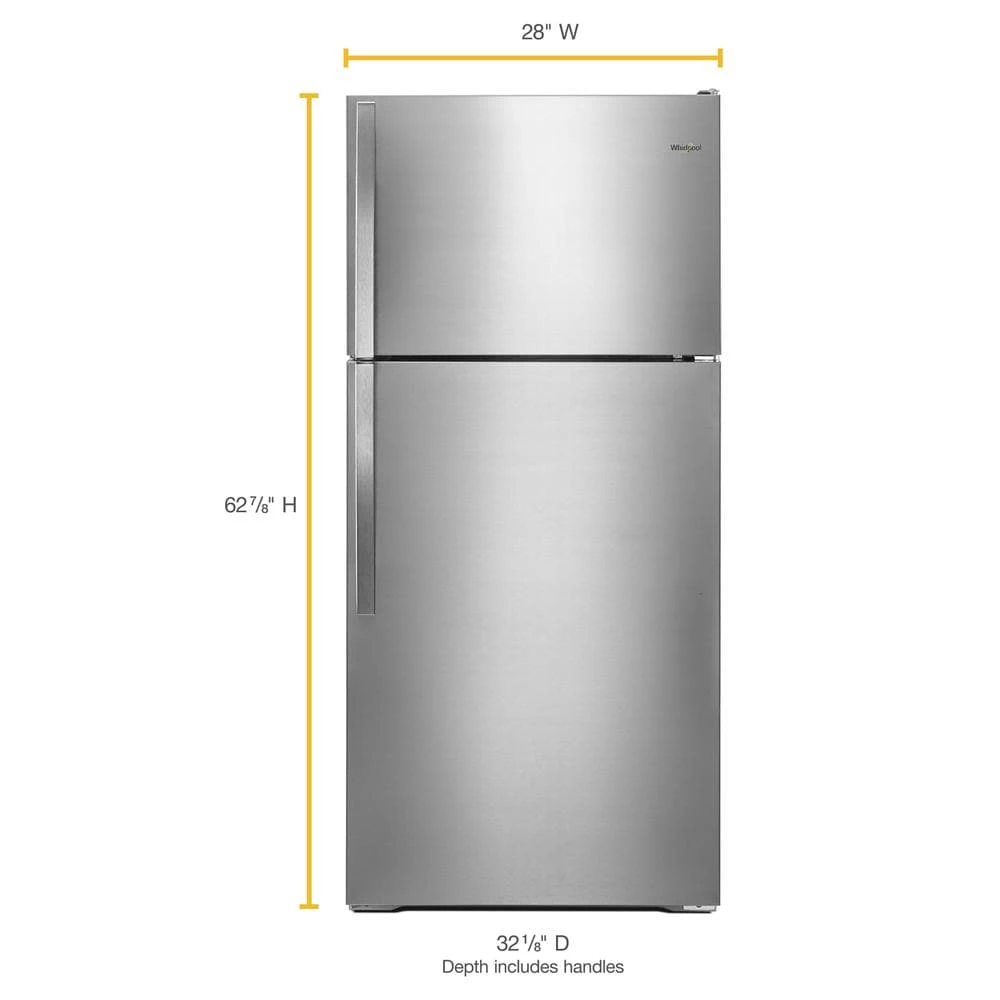 28-inch Wide Top Freezer Refrigerator - 14 cu. ft. view 7
