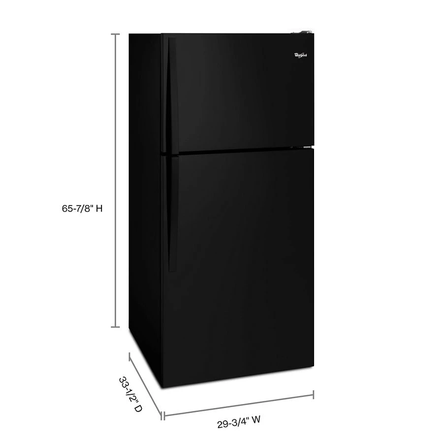 30-inch Wide Top Freezer Refrigerator - 18 Cu. Ft. WRT138FFDB