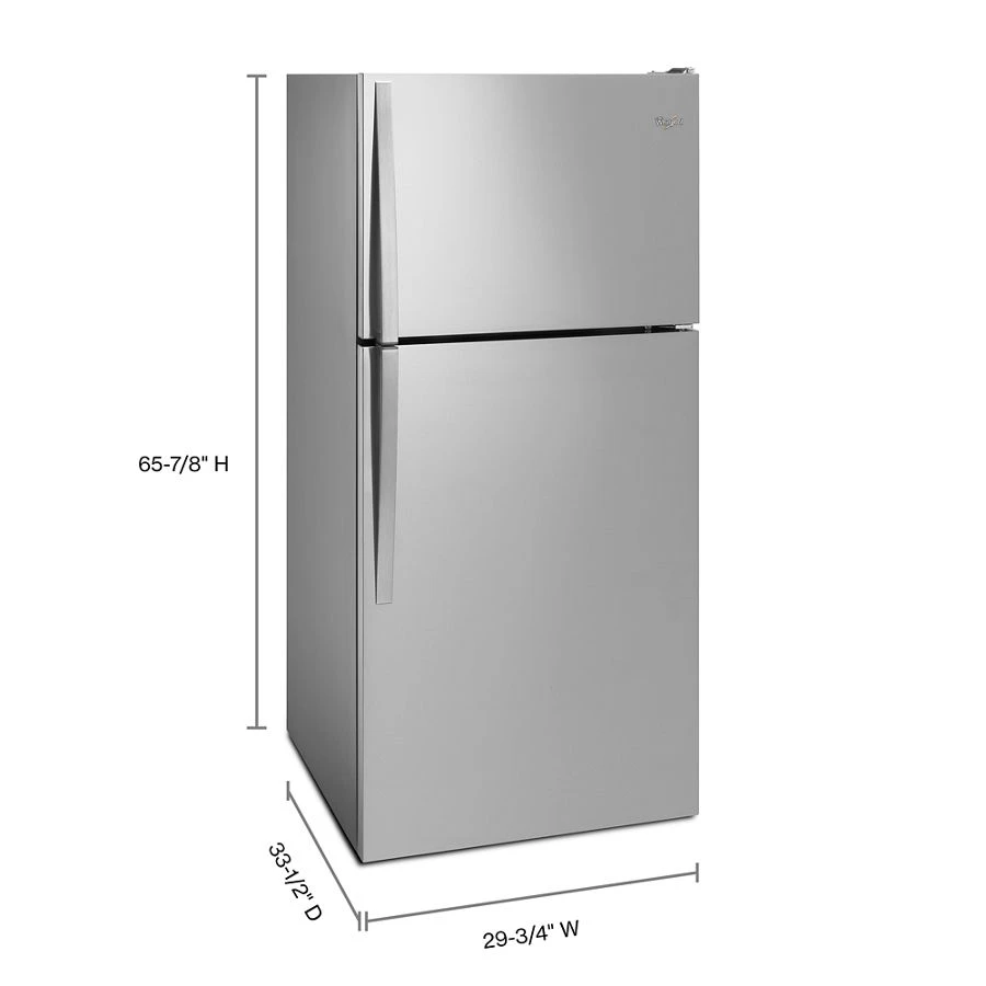 30-inch Wide Top Freezer Refrigerator - 18 Cu. Ft. WRT138FFDM