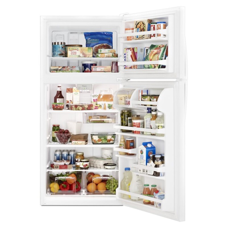 30" Wide Top-Freezer Refrigerator WRT148FZDW